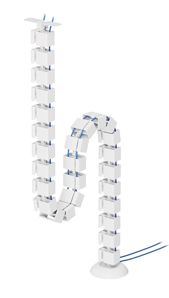 NEOMOUNTS BY NEWSTAR Neomounts ADS06-130WH organizer per cavi Scrivania Guida per cavi Bianco 1 pz - FORNITURE ELETTRICHE | TecnoCARE.net Sabaudia, Latina, Terracina, San Felice Circeo e Pontinia