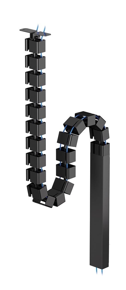 NEOMOUNTS BY NEWSTAR Neomounts ADS06-133BL organizer per cavi Scrivania Guida per cavi Nero 1 pz - FORNITURE ELETTRICHE | TecnoCARE.net Sabaudia, Latina, Terracina, San Felice Circeo e Pontinia