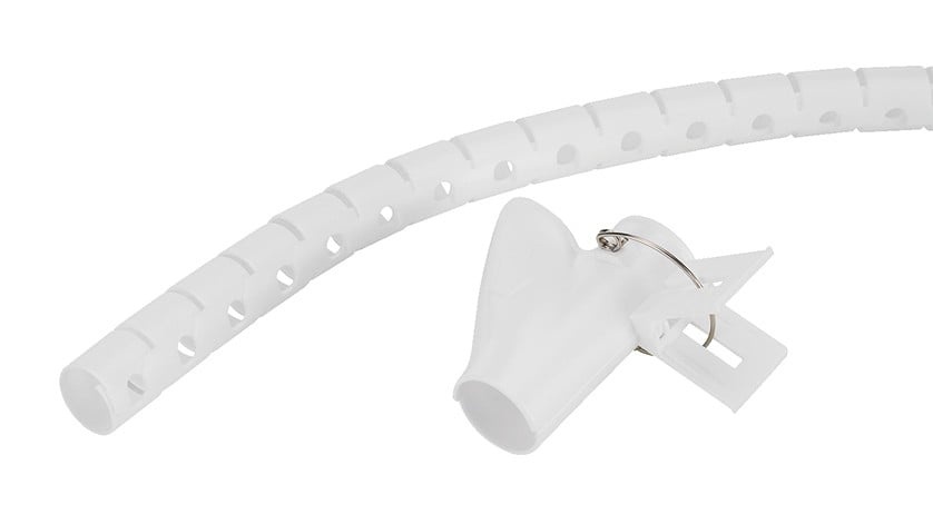 NEOMOUNTS BY NEWSTAR Neomounts ADS06-141WH organizer per cavi Scrivania Guaina intrecciata per cavi Bianco 1 pz - FORNITURE ELETTRICHE | TecnoCARE.net Sabaudia, Latina, Terracina, San Felice Circeo e Pontinia