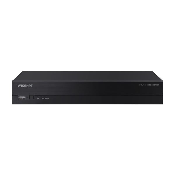 HANWHA VISION Hanwha XRN-420S Videoregistratore di rete (NVR) Nero - SISTEMI DI SORVEGLIANZA | TecnoCARE.net Sabaudia, Latina, Terracina, San Felice Circeo e Pontinia