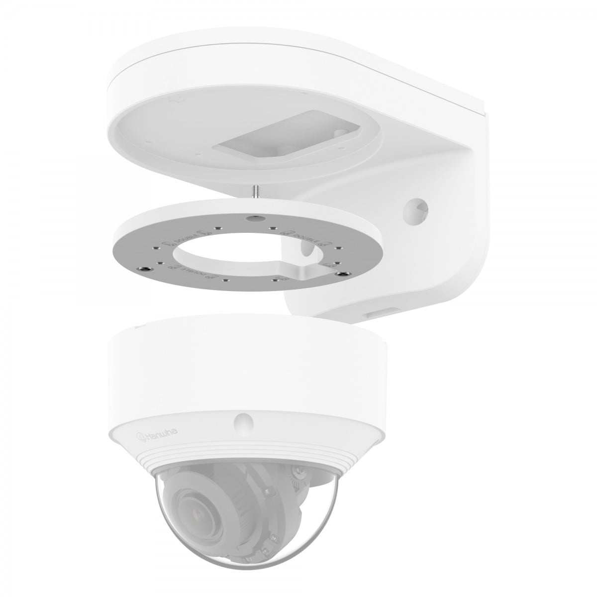 HANWHA VISION Hanwha SBD-137WMA security cameras mounts & housings Adattatore di montaggio - SISTEMI DI SORVEGLIANZA | TecnoCARE.net Sabaudia, Latina, Terracina, San Felice Circeo e Pontinia