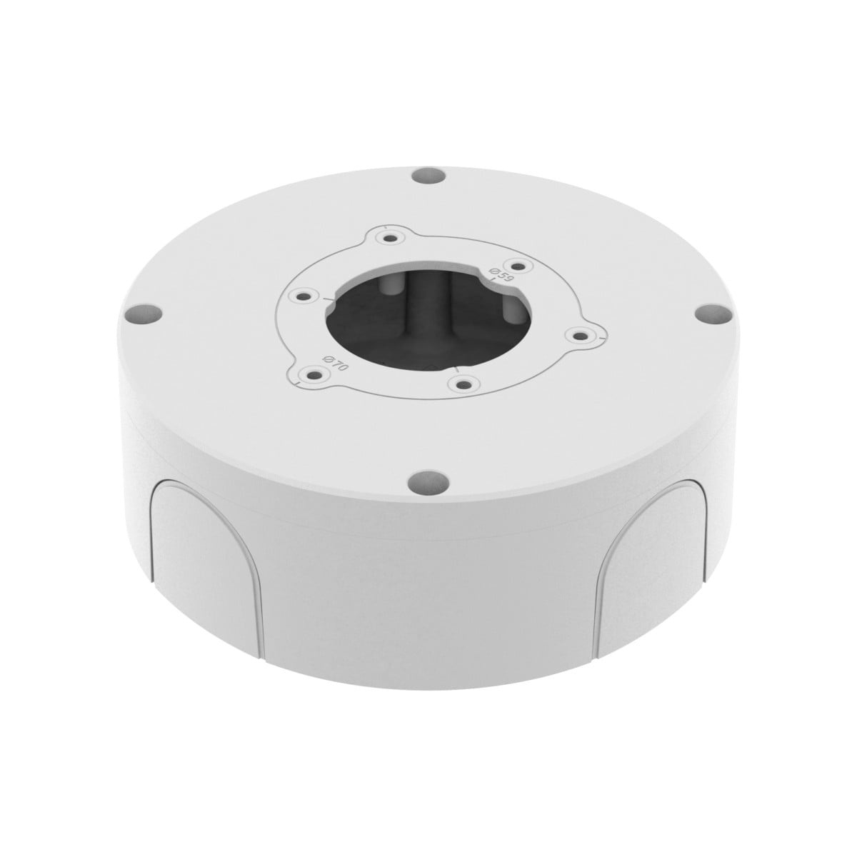 HANWHA VISION Hanwha SBO-140BW security cameras mounts & housings Scatola di giunzione - SISTEMI DI SORVEGLIANZA | TecnoCARE.net Sabaudia, Latina, Terracina, San Felice Circeo e Pontinia