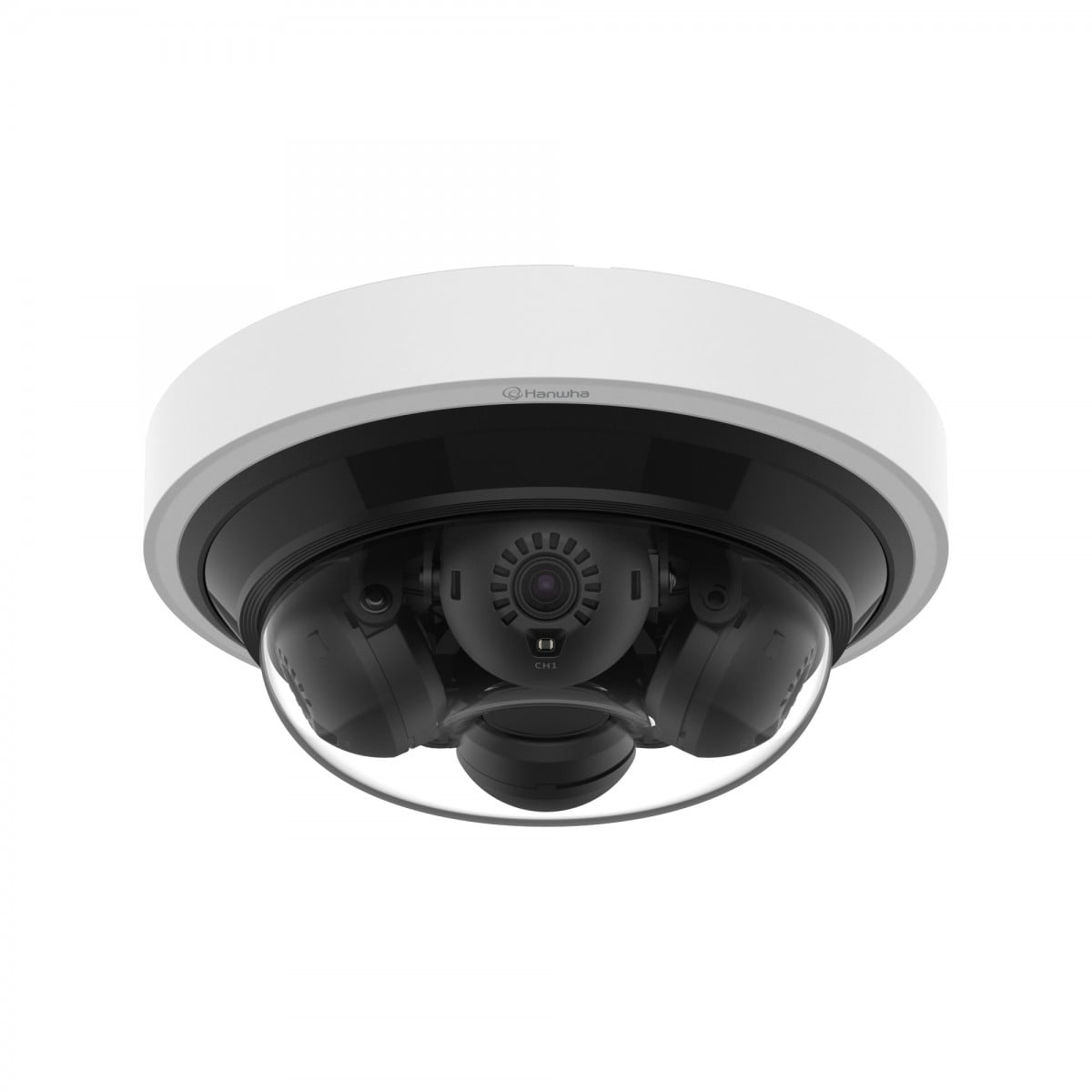 HANWHA VISION Hanwha 4MP x 4 AI IR Mini Multi-directional Dome Cupola Telecamera di sicurezza IP Interno e esterno 2592 x 1520 Pixel Soffitto - SISTEMI DI SORVEGLIANZA | TecnoCARE.net Sabaudia, Latina, Terracina, San Felice Circeo e Pontinia