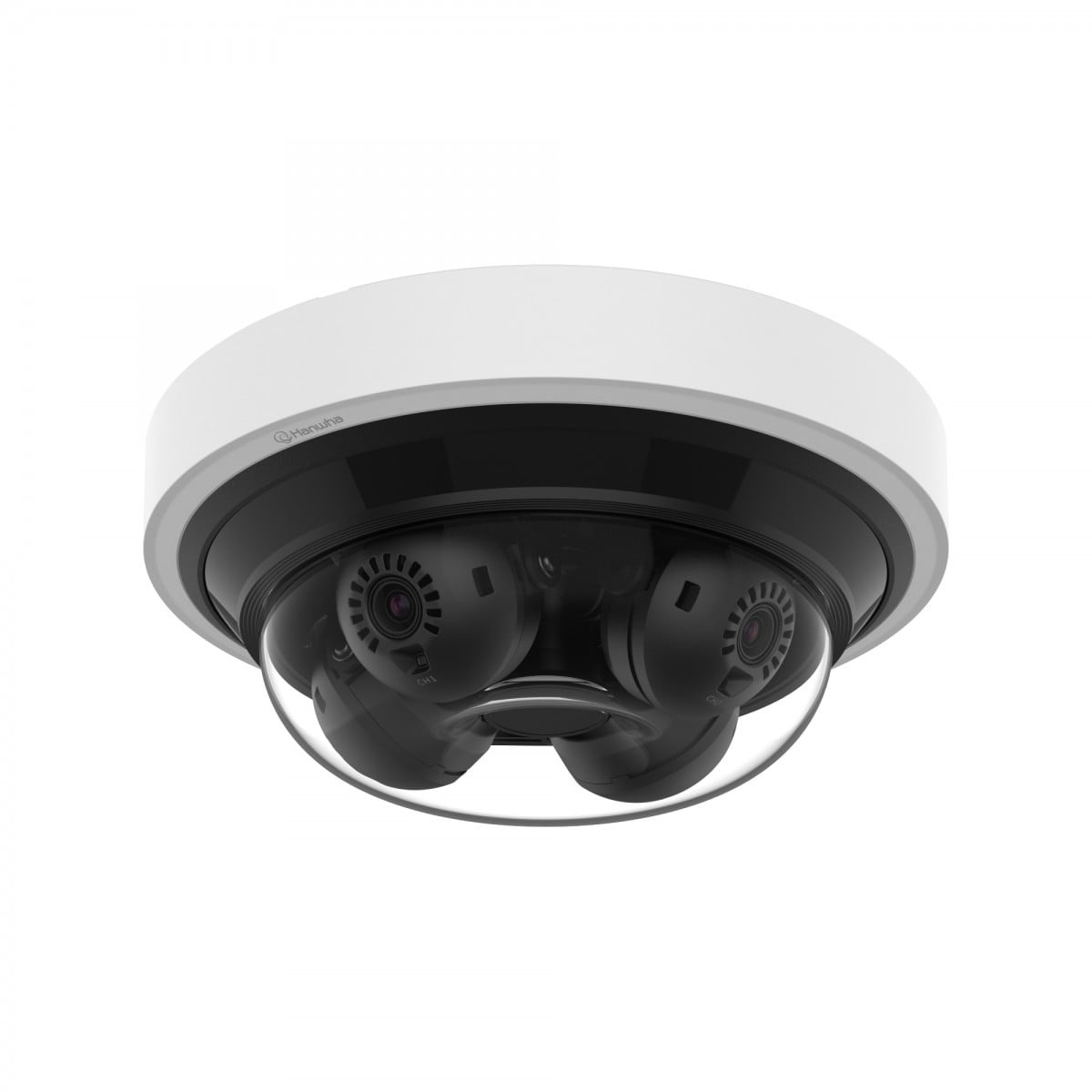 HANWHA VISION Hanwha 4MP x 4 AI IR Mini Multi-directional Dome Cupola Telecamera di sicurezza IP Interno e esterno 2592 x 1520 Pixel Soffitto - SISTEMI DI SORVEGLIANZA | TecnoCARE.net Sabaudia, Latina, Terracina, San Felice Circeo e Pontinia