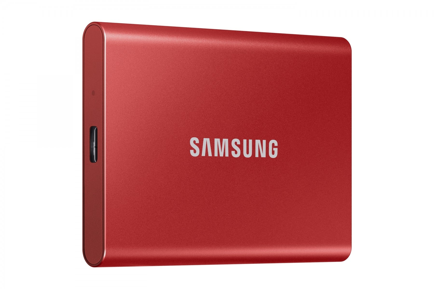 SAMSUNG Samsung Portable SSD T7 500 GB Rosso - SUPPORTI PER LA MEMORIZZAZIONE | TecnoCARE.net Sabaudia, Latina, Terracina, San Felice Circeo e Pontinia