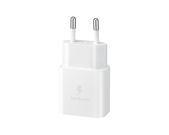 SAMSUNG Adattatore di alimentazione Samsung 15W USB-C con cavo, bianco - BATTERIE E ALIMENTATORI | TecnoCARE.net Sabaudia, Latina, Terracina, San Felice Circeo e Pontinia