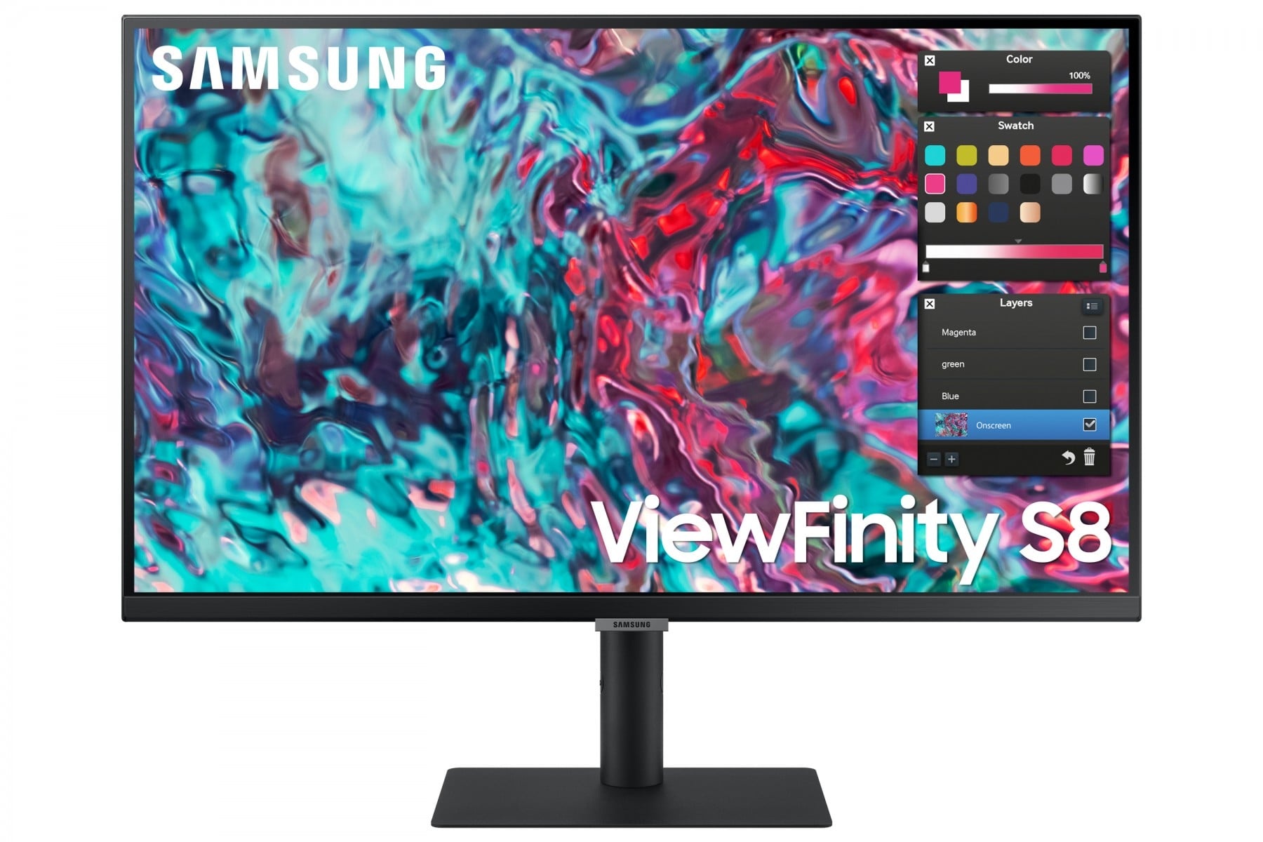 SAMSUNG Samsung ViewFinity S80TB 68,6 cm (27") 3840 x 2160 Pixel 4K Ultra HD LED Nero - MONITOR E ACCESSORI | TecnoCARE.net Sabaudia, Latina, Terracina, San Felice Circeo e Pontinia