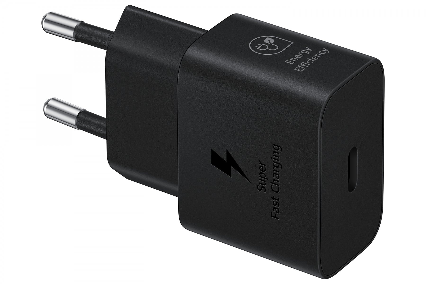 SAMSUNG Adattatore di alimentazione Samsung 25W USB-C senza cavo, nero - BATTERIE E ALIMENTATORI | TecnoCARE.net Sabaudia, Latina, Terracina, San Felice Circeo e Pontinia