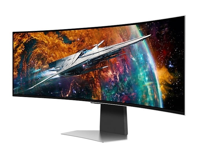 SAMSUNG Samsung LS49CG954SUXEN TV 124,5 cm (49") 5K Ultra HD Smart TV Wi-Fi Argento - MONITOR E ACCESSORI | TecnoCARE.net Sabaudia, Latina, Terracina, San Felice Circeo e Pontinia