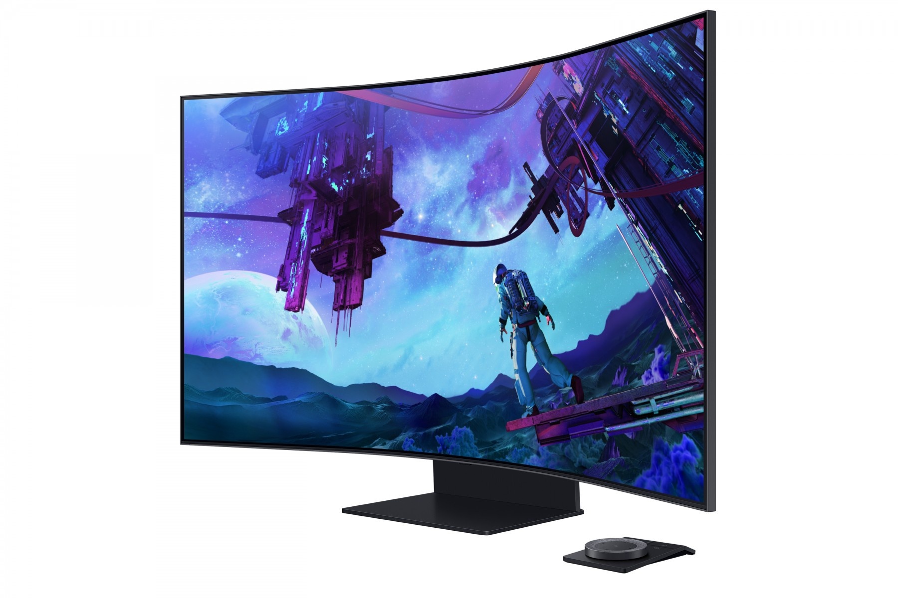 SAMSUNG Samsung LS55CG970NUXDU Monitor LED 4K Ultra HD da 55 pollici con hub USB e regolazione dell'altezza - MONITOR E ACCESSORI | TecnoCARE.net Sabaudia, Latina, Terracina, San Felice Circeo e Pontinia