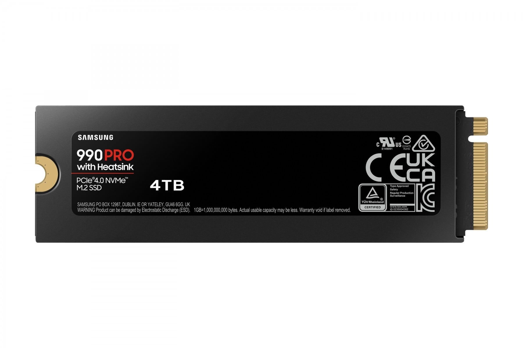 SAMSUNG Samsung MZ-V9P4T0GW 4TB 990 Pro M2 SSD 7450MB/s Lettura 6900MB/s Scrittura - SUPPORTI PER LA MEMORIZZAZIONE | TecnoCARE.net Sabaudia, Latina, Terracina, San Felice Circeo e Pontinia