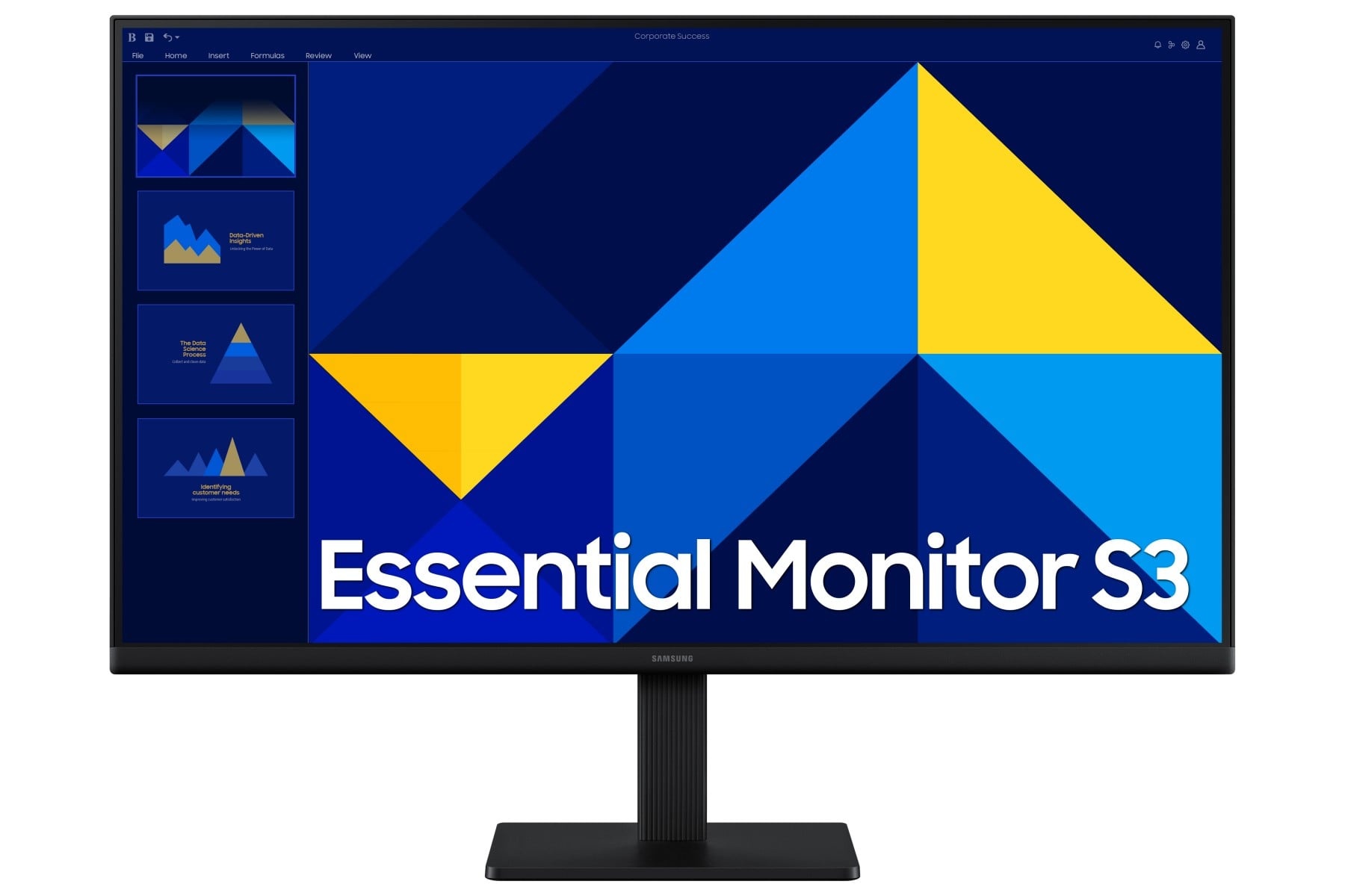 SAMSUNG Samsung S30GD Monitor PC 68,6 cm (27") 1920 x 1080 Pixel Full HD LCD Nero - MONITOR E ACCESSORI | TecnoCARE.net Sabaudia, Latina, Terracina, San Felice Circeo e Pontinia