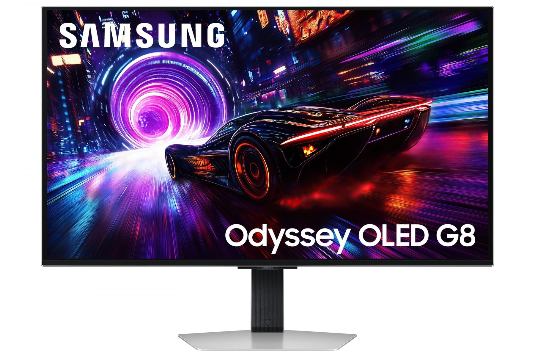 SAMSUNG Samsung G81SF Monitor PC 81,3 cm (32") 3840 x 2160 Pixel 4K Ultra HD OLED Argento - MONITOR E ACCESSORI | TecnoCARE.net Sabaudia, Latina, Terracina, San Felice Circeo e Pontinia