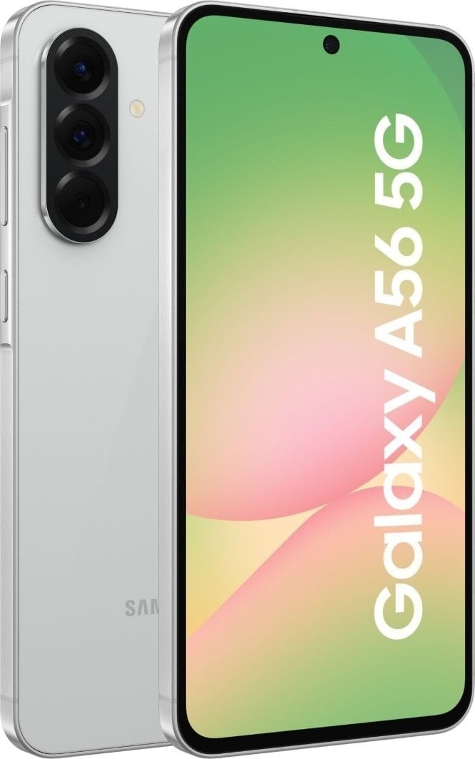 SAMSUNG Samsung Galaxy A56 5G Dual SIM 8 GB RAM 128 GB - Grigio chiaro - DISPOSITIVI DI COMUNICAZIONE MOBILE | TecnoCARE.net Sabaudia, Latina, Terracina, San Felice Circeo e Pontinia