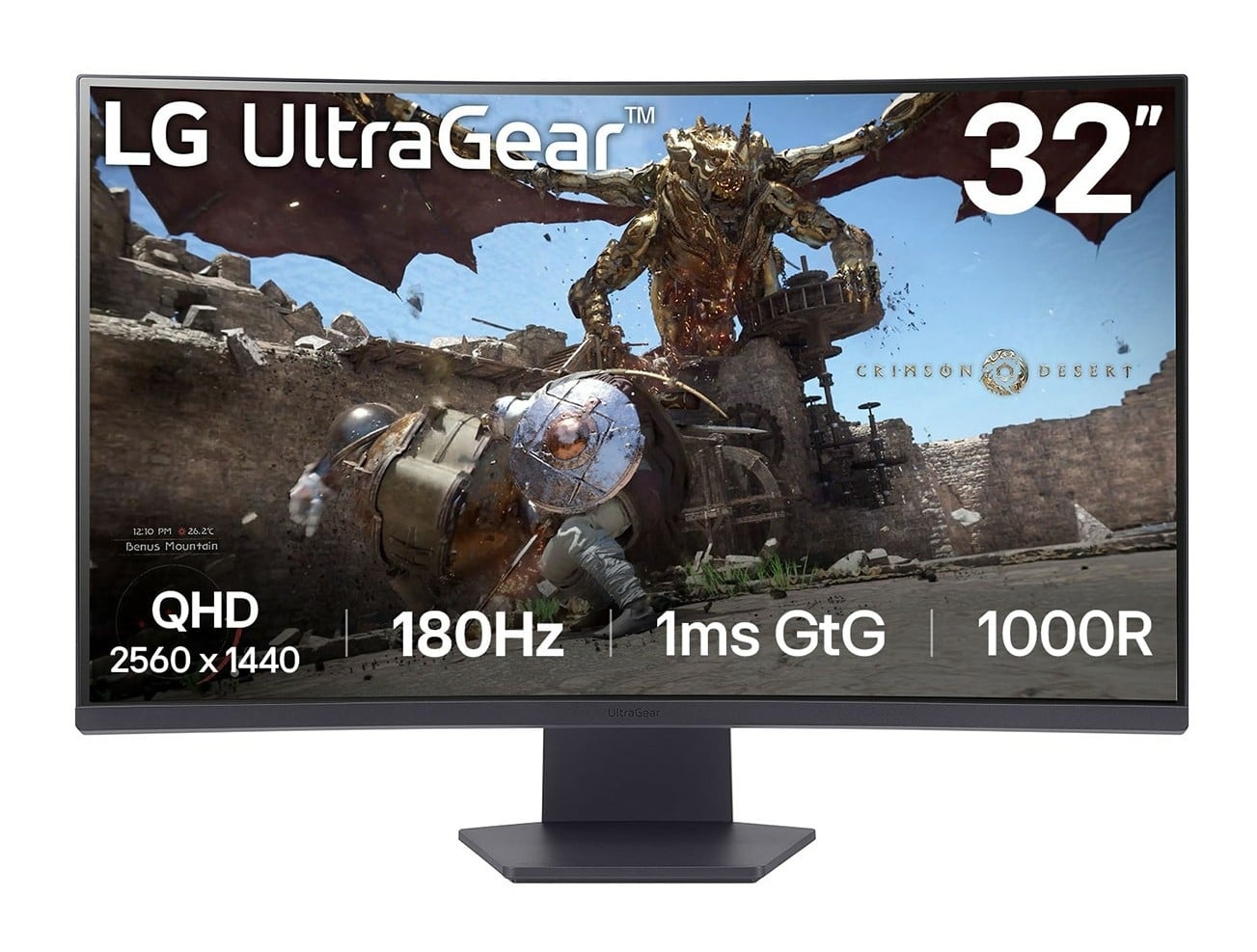 LG LG 32GS60QC-B Monitor PC 80 cm (31.5") 2560 x 1440 Pixel Quad HD LCD Nero - MONITOR E ACCESSORI | TecnoCARE.net Sabaudia, Latina, Terracina, San Felice Circeo e Pontinia