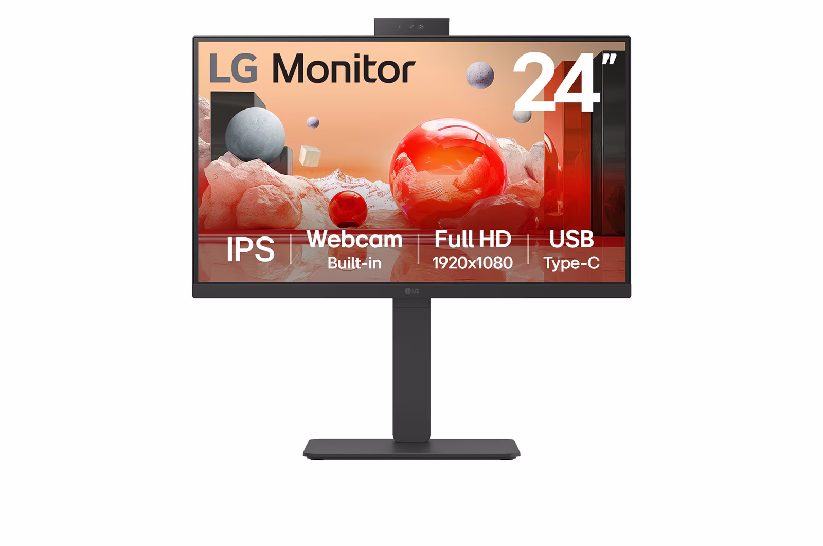 LG LG 24BA850-B Monitor PC 60,5 cm (23.8") 1920 x 1080 Pixel Full HD Nero - MONITOR E ACCESSORI | TecnoCARE.net Sabaudia, Latina, Terracina, San Felice Circeo e Pontinia