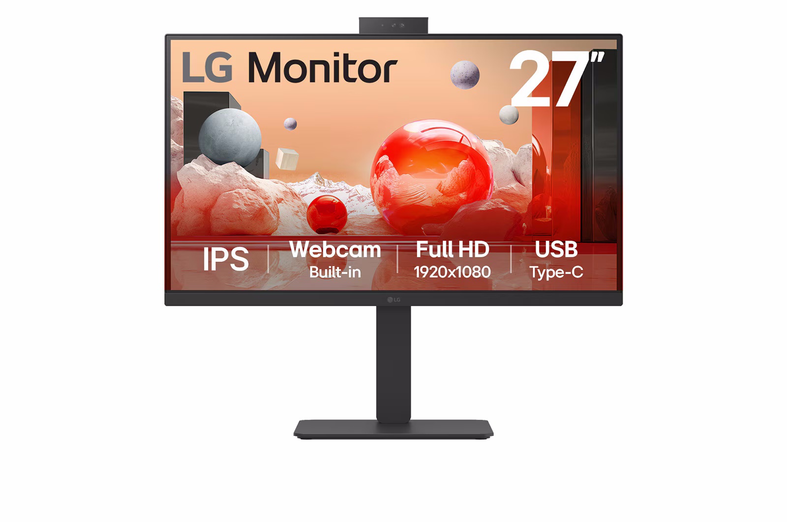 LG LG 27BA850-B Monitor PC 68,6 cm (27") 1920 x 1080 Pixel Full HD Nero - MONITOR E ACCESSORI | TecnoCARE.net Sabaudia, Latina, Terracina, San Felice Circeo e Pontinia