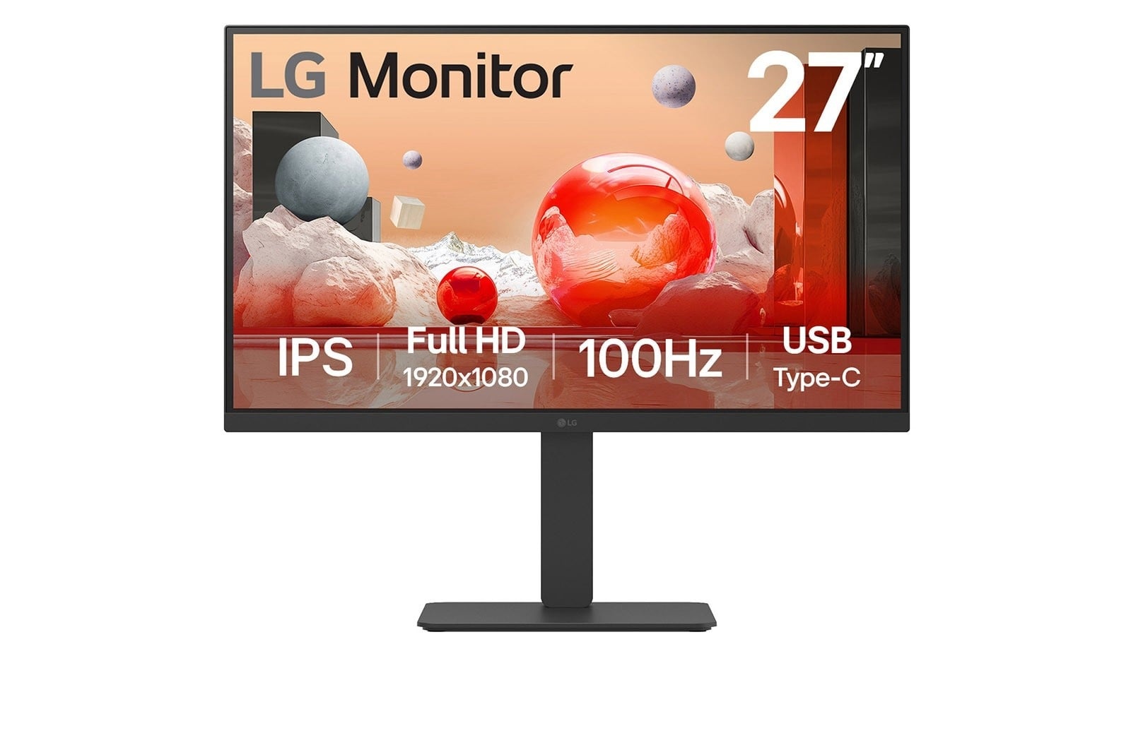 LG LG 27BA750-B Monitor PC 68,6 cm (27") 1920 x 1080 Pixel Full HD LCD Nero - MONITOR E ACCESSORI | TecnoCARE.net Sabaudia, Latina, Terracina, San Felice Circeo e Pontinia