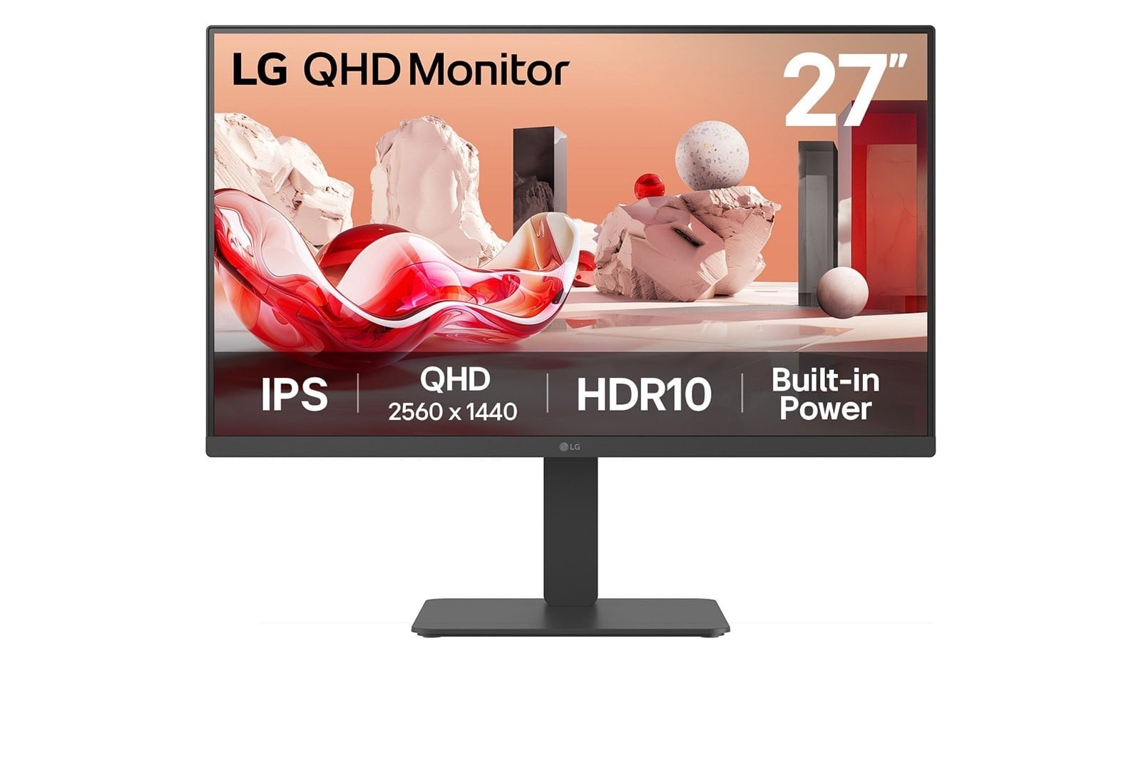 LG LG 27BA45QB-B Monitor PC 68,6 cm (27") 2560 x 1440 Pixel Quad HD LCD Nero - MONITOR E ACCESSORI | TecnoCARE.net Sabaudia, Latina, Terracina, San Felice Circeo e Pontinia