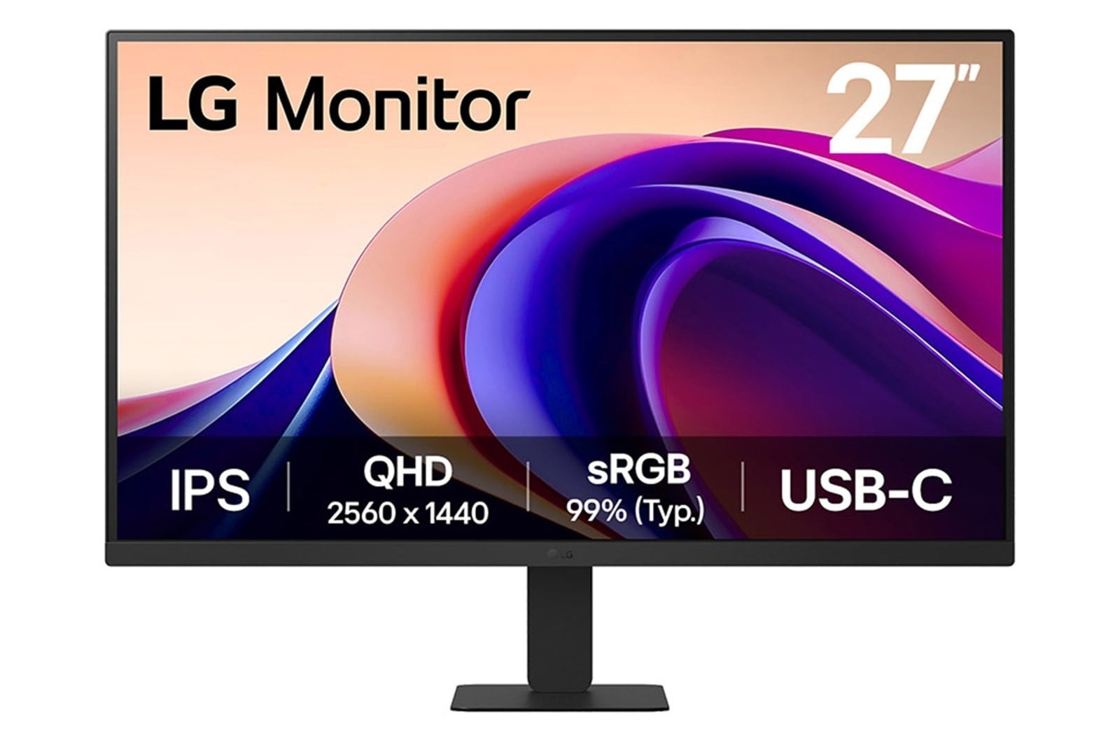 LG LG 27'' QHD Monitor Monitor PC 68,6 cm (27") 2560 x 1440 Pixel Quad HD Nero - MONITOR E ACCESSORI | TecnoCARE.net Sabaudia, Latina, Terracina, San Felice Circeo e Pontinia