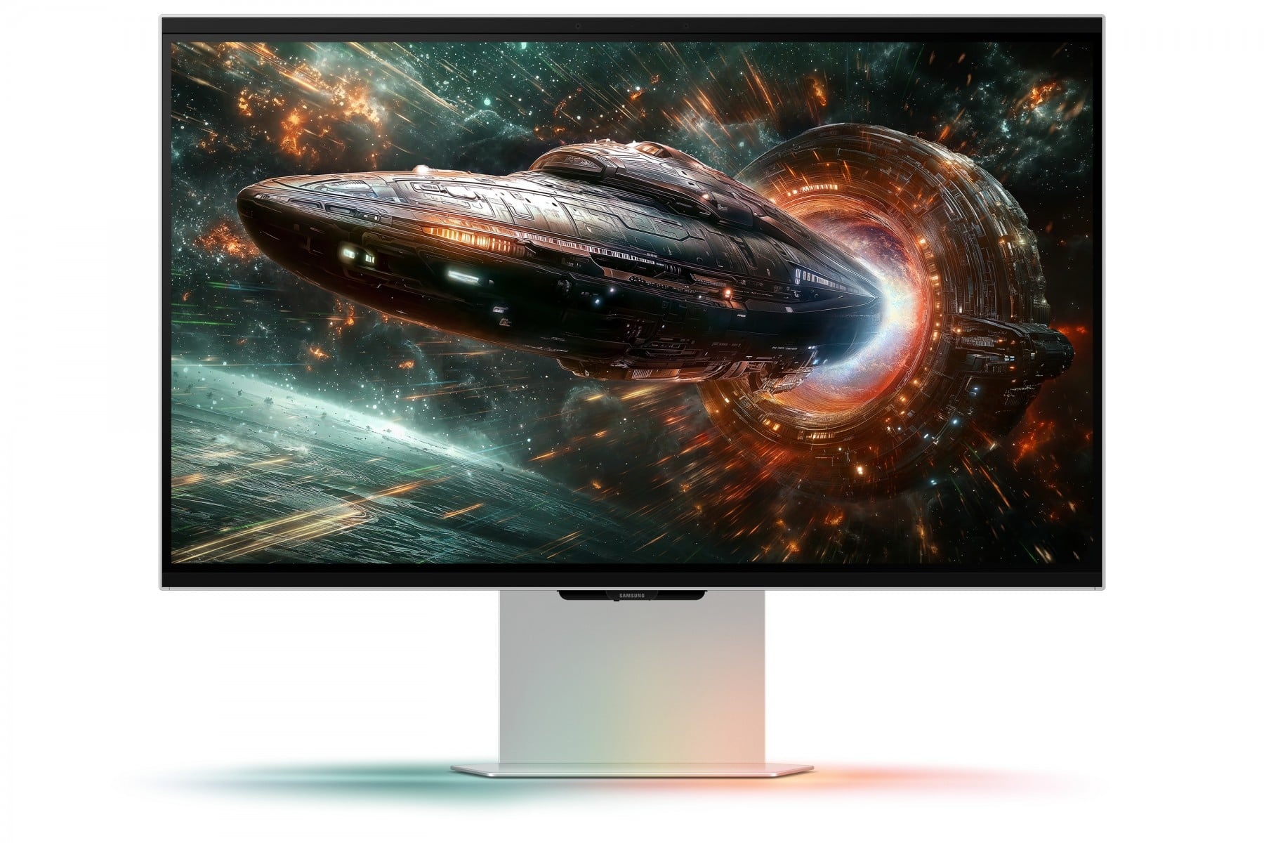 SAMSUNG Samsung G90XF Monitor PC 68,6 cm (27") 3840 x 2160 Pixel 4K Ultra HD LCD Argento - MONITOR E ACCESSORI | TecnoCARE.net Sabaudia, Latina, Terracina, San Felice Circeo e Pontinia