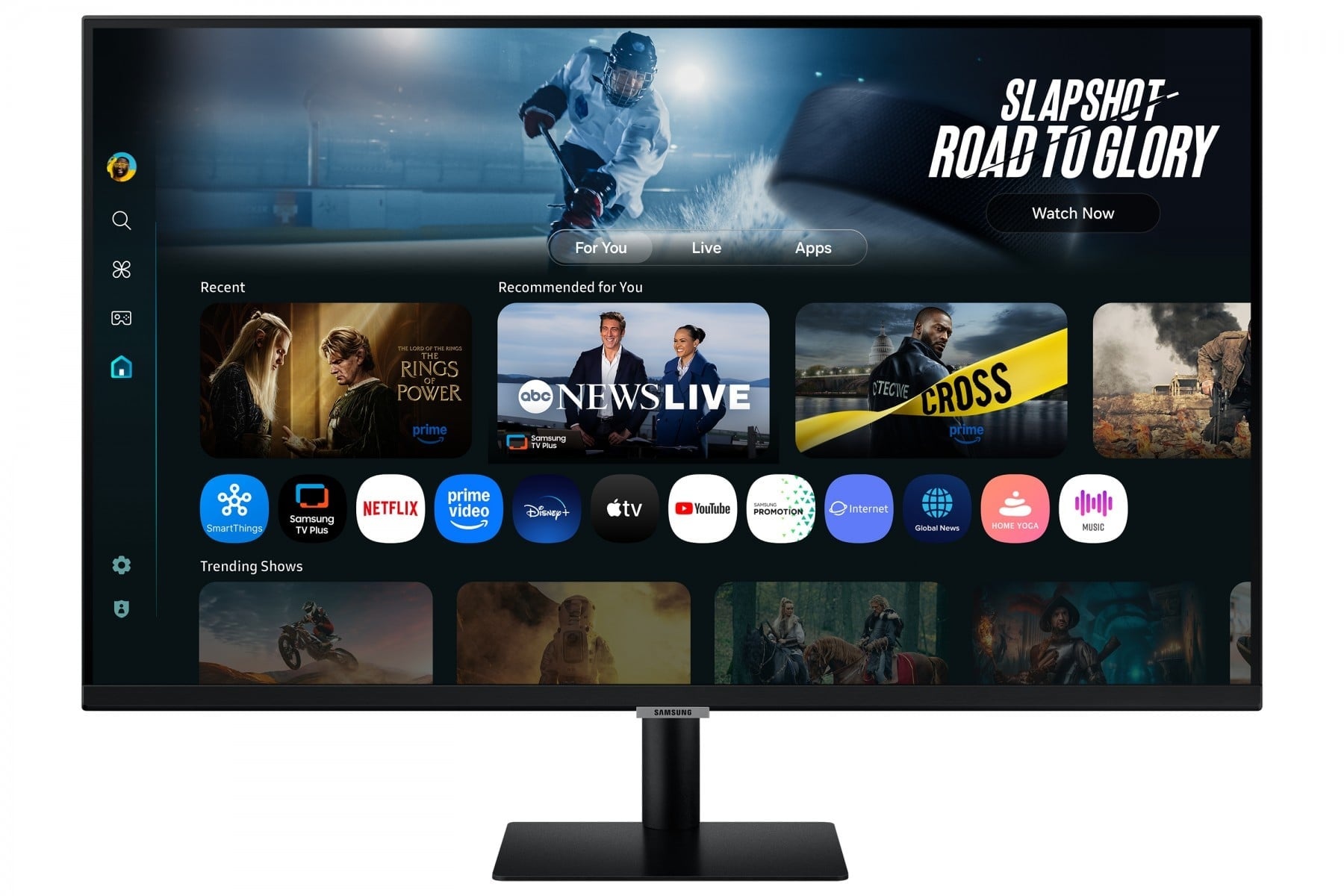 SAMSUNG Samsung M7 M70F Monitor PC 81,3 cm (32") 3840 x 2160 Pixel 4K Ultra HD LED Nero - MONITOR E ACCESSORI | TecnoCARE.net Sabaudia, Latina, Terracina, San Felice Circeo e Pontinia