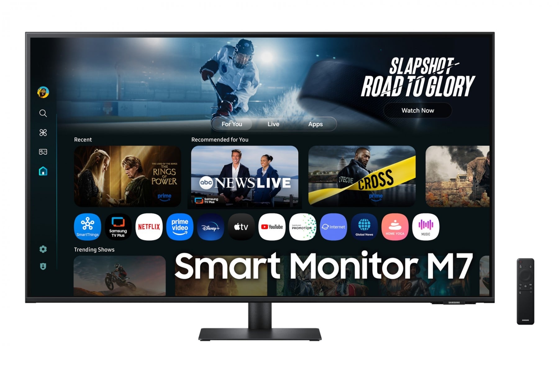 SAMSUNG Samsung M7 M70F Monitor PC 109,2 cm (43") 3840 x 2160 Pixel 4K Ultra HD LCD Nero - MONITOR E ACCESSORI | TecnoCARE.net Sabaudia, Latina, Terracina, San Felice Circeo e Pontinia