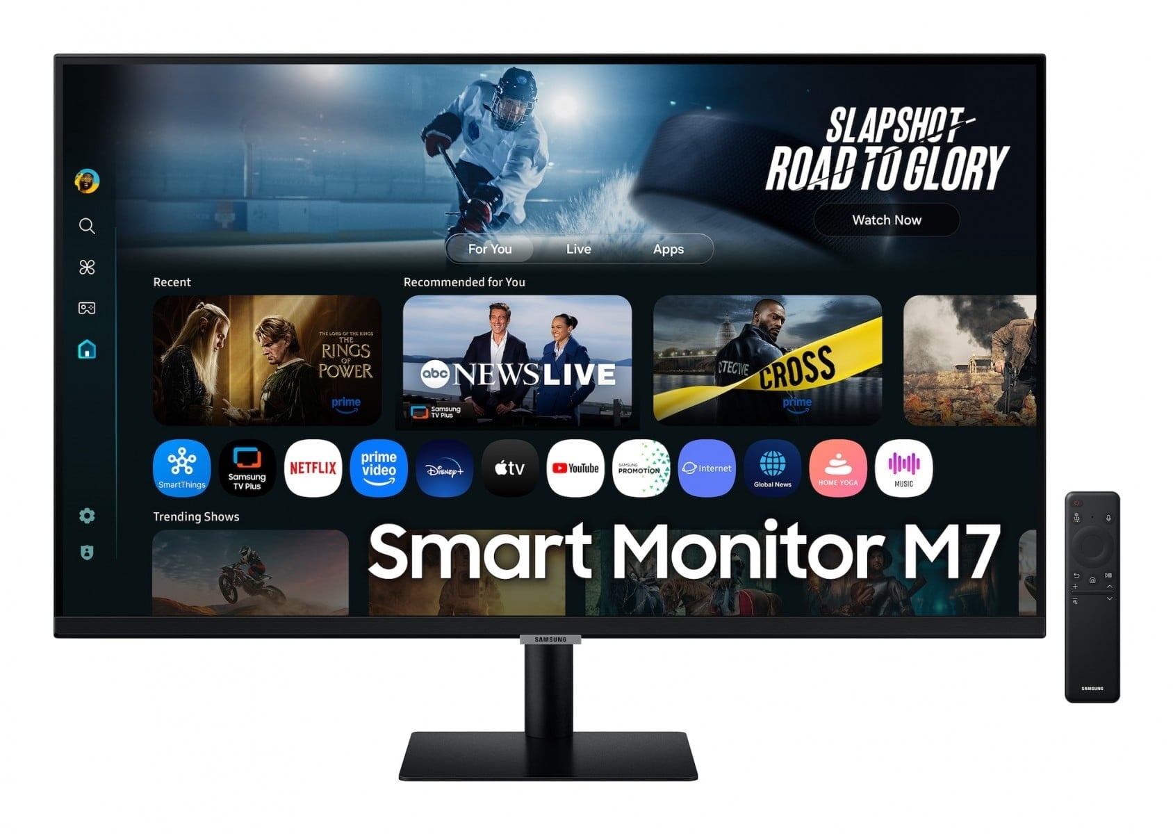 SAMSUNG Samsung M7 M70F Monitor PC 81,3 cm (32") 3840 x 2160 Pixel 4K Ultra HD LCD Nero - MONITOR E ACCESSORI | TecnoCARE.net Sabaudia, Latina, Terracina, San Felice Circeo e Pontinia