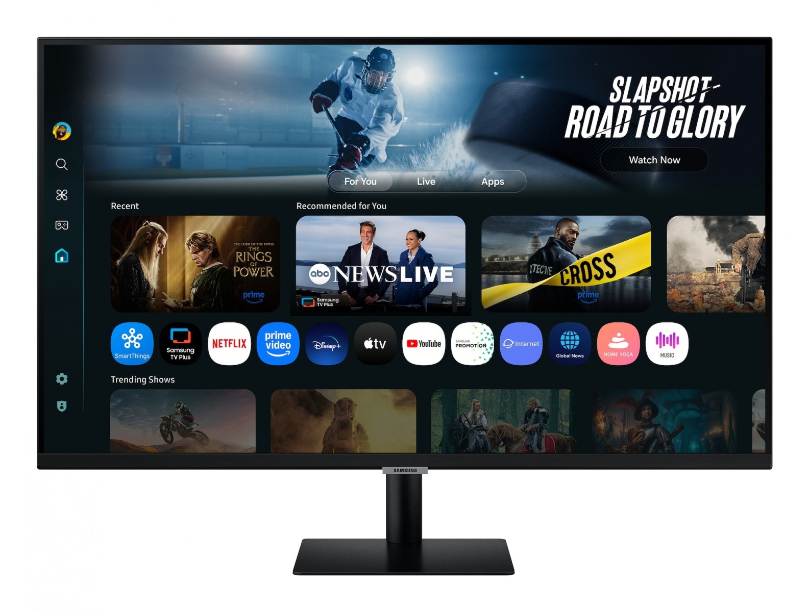 SAMSUNG Samsung M7 M70F Monitor PC 81,3 cm (32") 3840 x 2160 Pixel 4K Ultra HD LCD Nero - MONITOR E ACCESSORI | TecnoCARE.net Sabaudia, Latina, Terracina, San Felice Circeo e Pontinia