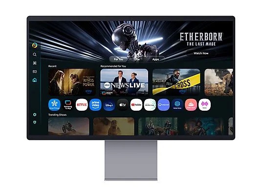 SAMSUNG Samsung M90SF Monitor PC 81,3 cm (32") 3840 x 2160 Pixel 4K Ultra HD OLED Argento - MONITOR E ACCESSORI | TecnoCARE.net Sabaudia, Latina, Terracina, San Felice Circeo e Pontinia