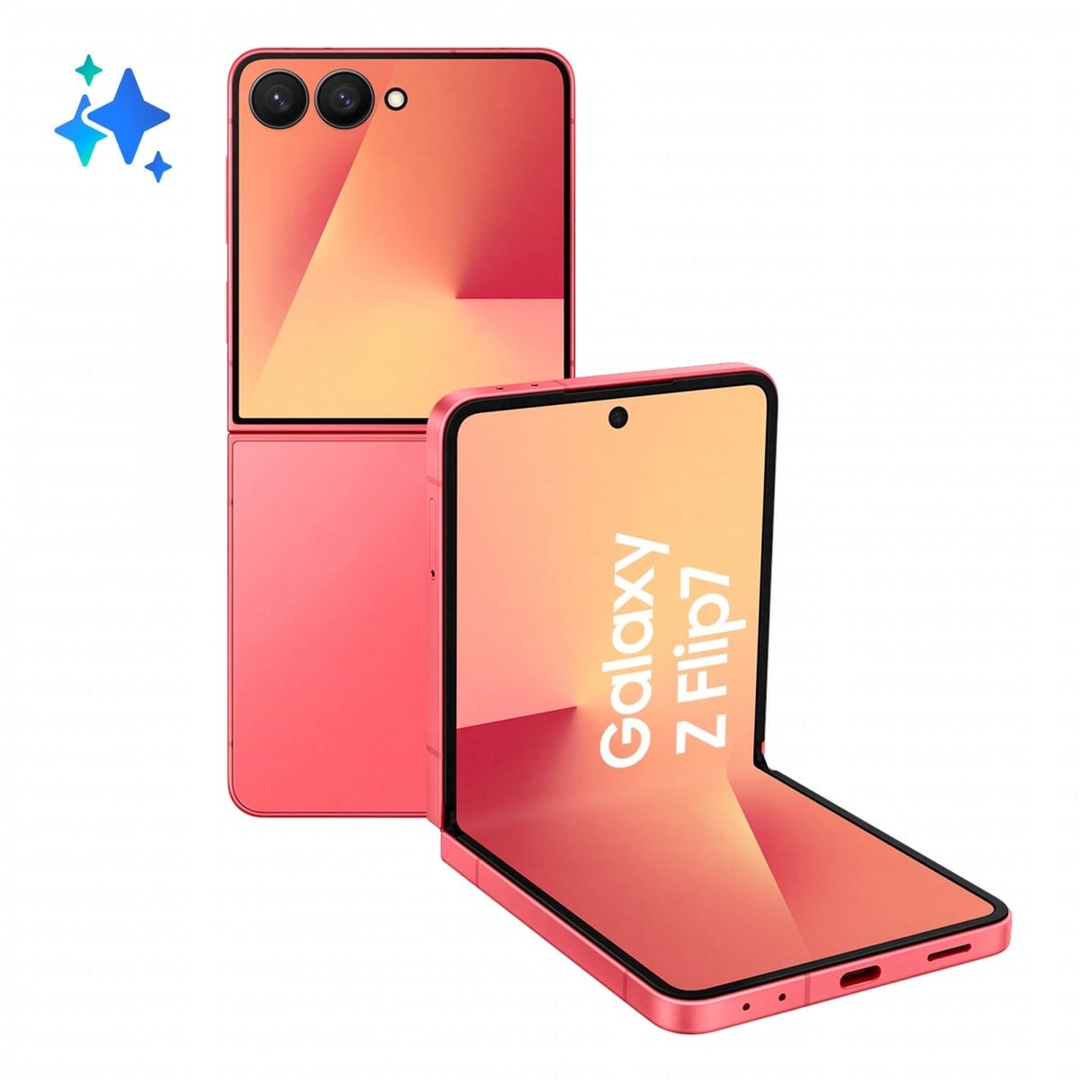 SAMSUNG Samsung Galaxy Z Flip7 F766B 5G Dual Sim 12GB RAM 256GB - Rosso corallo - DISPOSITIVI DI COMUNICAZIONE MOBILE | TecnoCARE.net Sabaudia, Latina, Terracina, San Felice Circeo e Pontinia