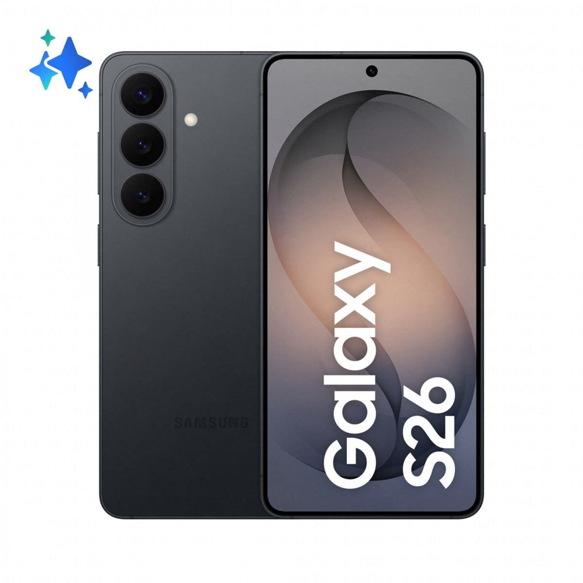SAMSUNG Samsung Galaxy S26 16 cm (6.3") Doppia SIM Android 16.0 5G USB tipo-C 12 GB 256 GB 4300 mAh Nero - DISPOSITIVI DI COMUNICAZIONE MOBILE | TecnoCARE.net Sabaudia, Latina, Terracina, San Felice Circeo e Pontinia