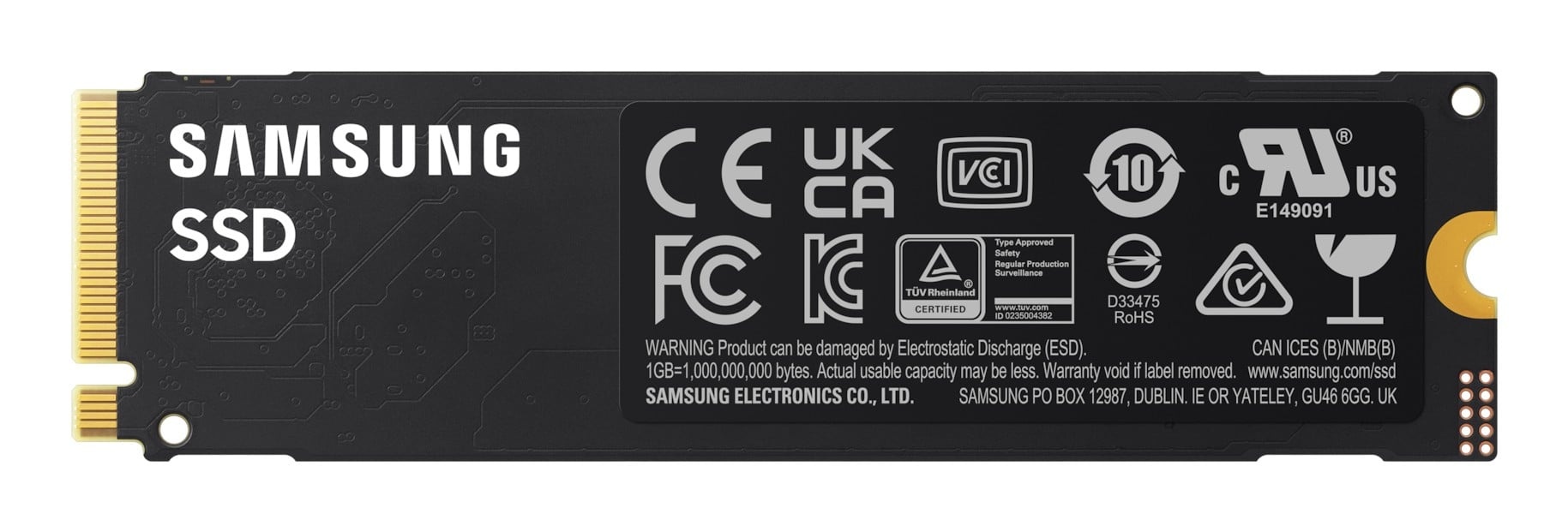 SAMSUNG Samsung 990 1 TB M.2 PCI Express 4.0 NVMe V-NAND - SUPPORTI PER LA MEMORIZZAZIONE | TecnoCARE.net Sabaudia, Latina, Terracina, San Felice Circeo e Pontinia