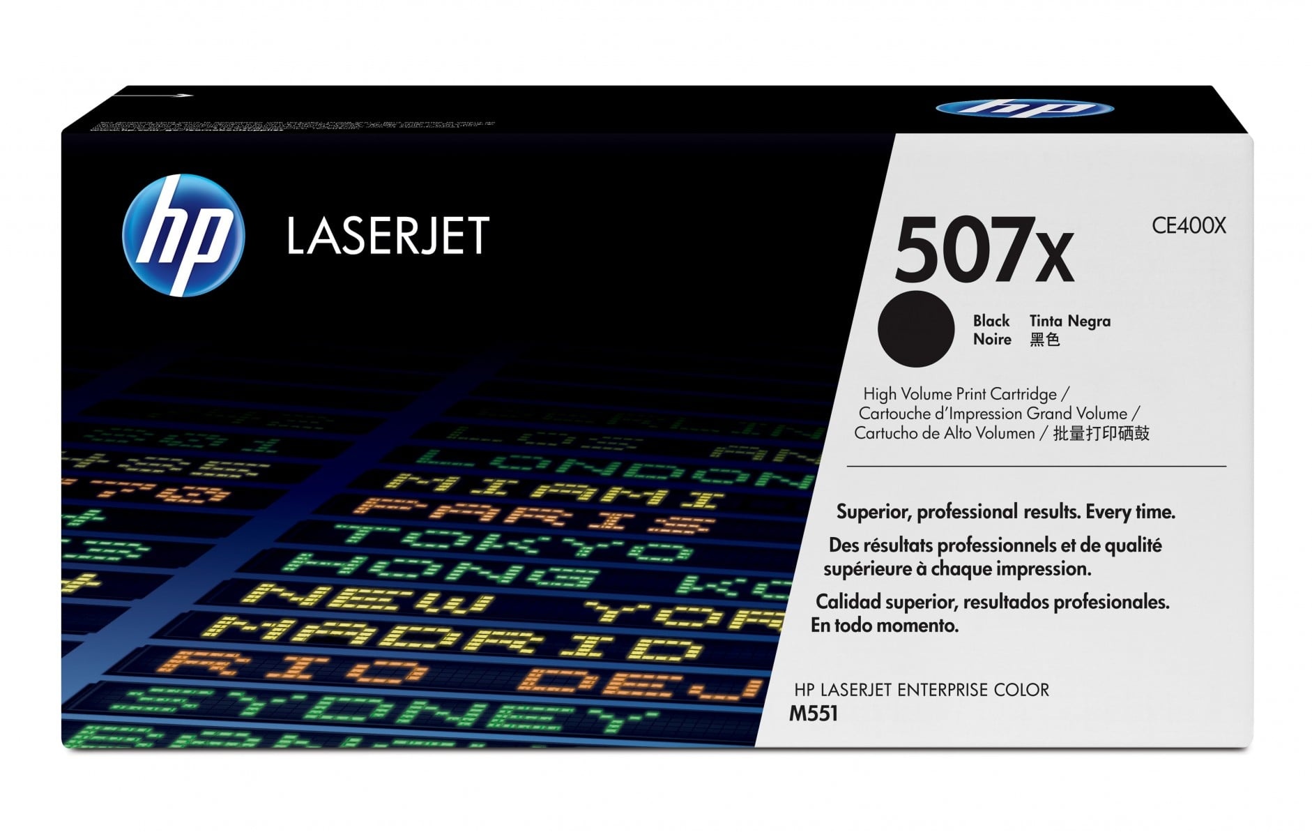 HP HP Cartuccia Toner originale nero ad alta capacità LaserJet 507X - STAMPANTI E SCANNER | TecnoCARE.net Sabaudia, Latina, Terracina, San Felice Circeo e Pontinia