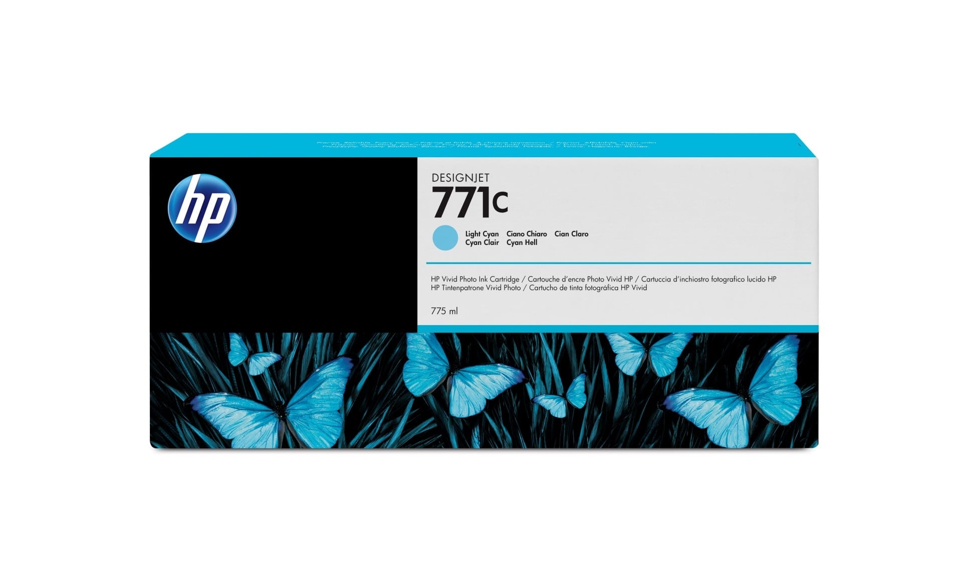 HP HP Cartuccia inchiostro ciano chiaro DesignJet 771C, 775 ml - STAMPANTI E SCANNER | TecnoCARE.net Sabaudia, Latina, Terracina, San Felice Circeo e Pontinia