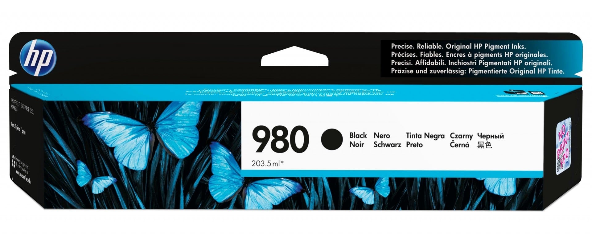 HP HP Cartuccia originale inchiostro nero 980 - Resa standard - Inchiostro a base di pigmento - 10000 pagine - 1 pz - STAMPANTI E SCANNER | TecnoCARE.net Sabaudia, Latina, Terracina, San Felice Circeo e Pontinia