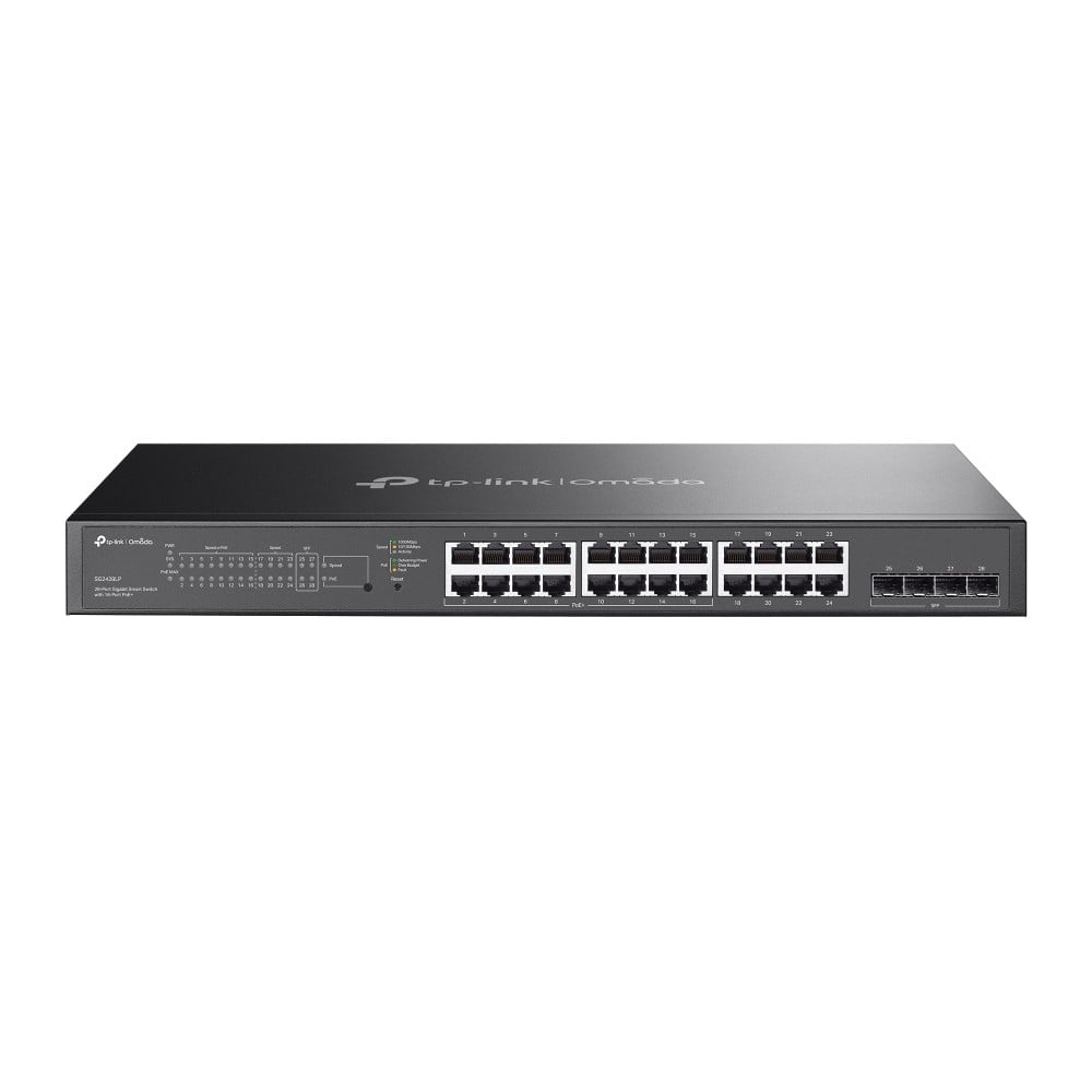 TP-LINK TP-Link Omada SG2428LP switch di rete Gestito L2/L2+ Gigabit Ethernet (10/100/1000) Supporto Power over Ethernet (PoE) Grigio - RETI | TecnoCARE.net Sabaudia, Latina, Terracina, San Felice Circeo e Pontinia
