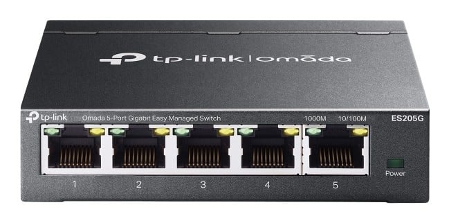 TP-LINK TP-Link Omada ES205G switch di rete Gestito Gigabit Ethernet (10/100/1000) Nero - RETI | TecnoCARE.net Sabaudia, Latina, Terracina, San Felice Circeo e Pontinia