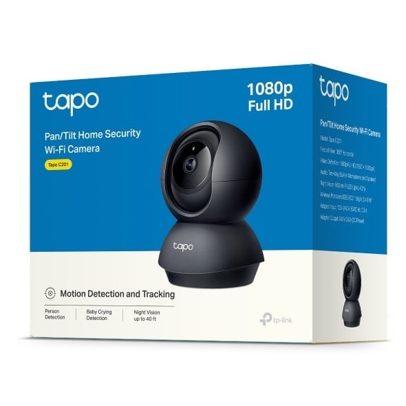 TP-LINK TP-Link TAPO C201 telecamera di sorveglianza Telecamera di sicurezza IP Interno 1920 x 1080 Pixel Scrivania/Parete - SISTEMI DI SORVEGLIANZA | TecnoCARE.net Sabaudia, Latina, Terracina, San Felice Circeo e Pontinia