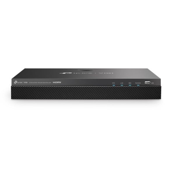 TP-LINK TP-Link VIGI NVR2008H-8MP Videoregistratore di rete (NVR) Nero - SISTEMI DI SORVEGLIANZA | TecnoCARE.net Sabaudia, Latina, Terracina, San Felice Circeo e Pontinia