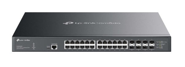 TP-LINK TP-Link Omada SX3832MPP switch di rete Gestito L2+ 10G Ethernet (100/1000/10000) Supporto Power over Ethernet (PoE) DIN rail Nero - RETI | TecnoCARE.net Sabaudia, Latina, Terracina, San Felice Circeo e Pontinia