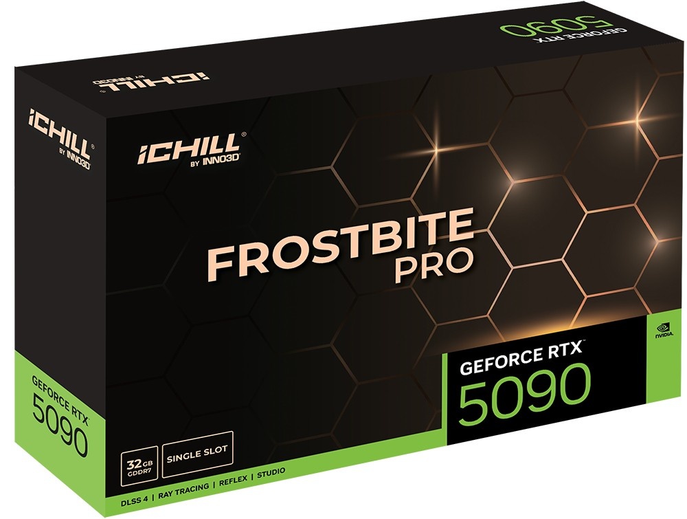 INNO3D INNO3D GeForce RTX 5090 iChill Frostbite PRO 32GB GDDR7 DLSS4 - COMPONENTI | TecnoCARE.net Sabaudia, Latina, Terracina, San Felice Circeo e Pontinia