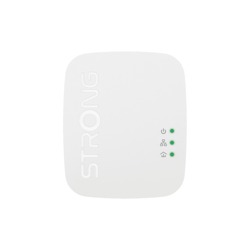 STRONG STRONG KIT DA DUE POWERLINE FORMATO MINI CPL 1000 MBIT/S 1+1 ETHERNET - NO WIFI - POWERLINE (LAN SU RETE ELETTRICA) | TecnoCARE.net Sabaudia, Latina, Terracina, San Felice Circeo e Pontinia
