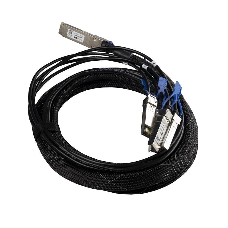 MIKROTIK Mikrotik XQ+BC0003-XS+ cavo InfiniBand 3 m QSFP28 4x SFP28 Nero, Cromo - CAVI PER COMPUTER E PERIFERICHE | TecnoCARE.net Sabaudia, Latina, Terracina, San Felice Circeo e Pontinia