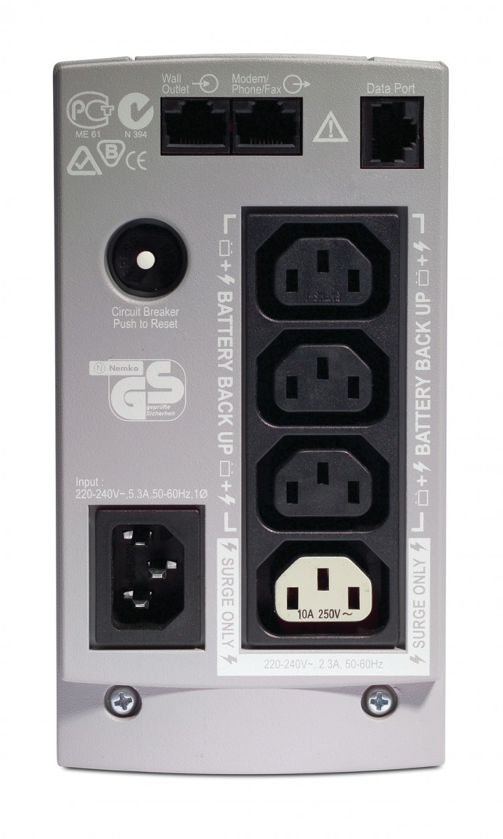 APC BY SCHNEIDER ELECTRIC APC Back-UPS Standby (Offline) 650 VA 400 W 4 presa(e) AC - BATTERIE E ALIMENTATORI | TecnoCARE.net Sabaudia, Latina, Terracina, San Felice Circeo e Pontinia